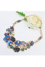 Beautiful Flowers and Sweet Pastoral Style Fashion Necklace(More Colors)