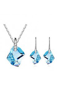 Thousands of colors Women's Alloy Jewelry Set Crystal-9-1-587-2-249