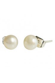 Stud Earrings Women's Pearl Earring Pearl