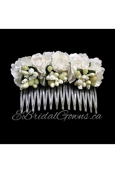 Flower Girl's Stainless Steel / Paper Headpiece-Wedding / Special Occasion / Casual Hair Combs