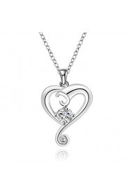 Cremation Jewelry 925 sterling silver Creative Heart with Colorful Zircon Pendant Necklace for Women