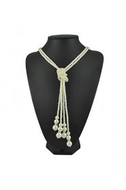 Women's Imitation Pearl Necklace Anniversary / Gift / Causal / Office & Career / Outdoor Imitation Pearl