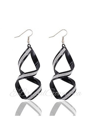 Rock Nightclub Exaggerated Fashion Frosted Cross Earrings