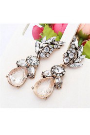 Luxury Flash Diamond Earrings Crystal Earrings