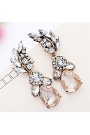 Luxury Flash Diamond Earrings Crystal Earrings