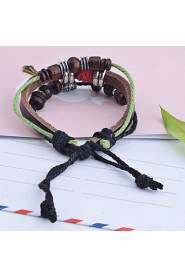 Men's/Unisex/Women's Charm Bracelet Alloy/Leather