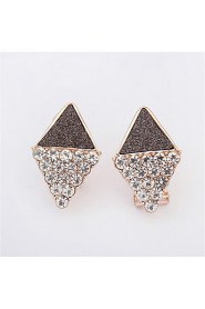 Stud Earrings Women's / Unisex Alloy Earring Rhinestone