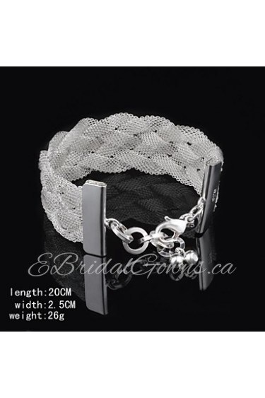 Fashion Sterling Silver Women's Bracelet