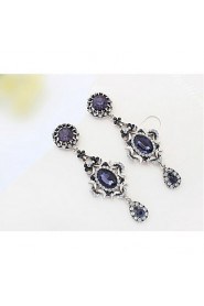 Creative Jewelry for Women Drop Earrings with Rhinestone Wedding Dangle Earrings