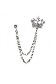 Crown Brooch (1Pc)