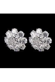 Drop Earrings Women's Cubic Zirconia/Alloy Earring