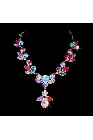 Jewelry Set Women's Birthday / Gift / Party / Special Occasion Jewelry Sets Alloy Rhinestone / Cubic Zirconia Necklaces / EarringsAs the