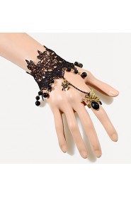 Vintage Butterfly Spider Bracelet With Ring