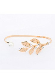 Women's Cuff Bracelet Alloy Rhinestone