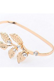 Women's Cuff Bracelet Alloy Rhinestone