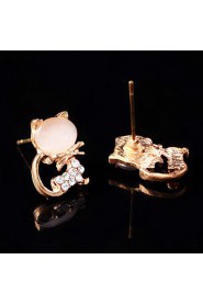 Women's Alloy Stud Earrings