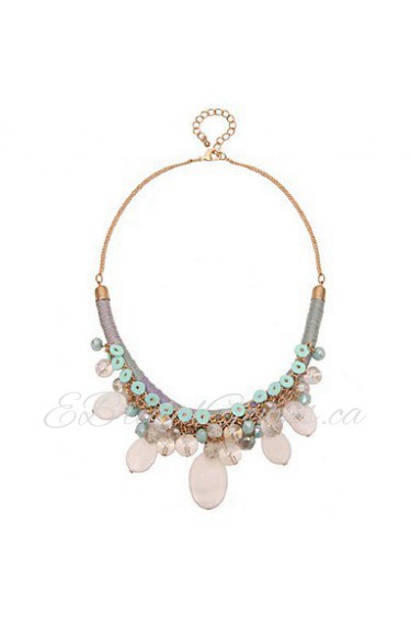 Women's Alloy Necklace Daily Multi-stone