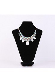 Women's Alloy Necklace Daily Multi-stone-61161031