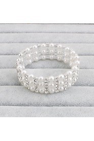 Women's Strand Bracelet Silver / Pearl Pearl