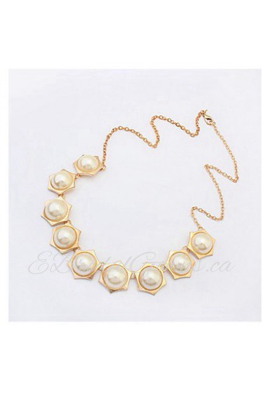 New Hot Chokers Necklaces Women Simulated Pearl Jewelry Trends Fashion Necklace For Gift Party Wedding