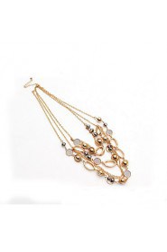 Women's Alloy Necklace Daily Rhinestone-61161032