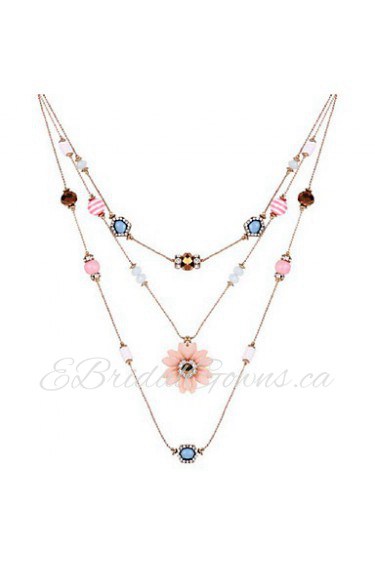 Women's Alloy Necklace Daily / Causal Acrylic