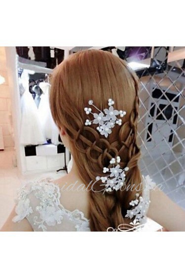 Women's Alloy Headpiece-Wedding / Special Occasion Hair Pin 1 Piece