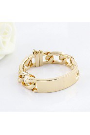 Fashion Alloy Gold Plated Women's Bracelet