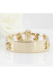 Fashion Alloy Gold Plated Women's Bracelet