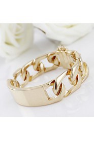 Fashion Alloy Gold Plated Women's Bracelet