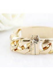 Fashion Alloy Gold Plated Women's Bracelet