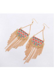 Stylish Atmosphere Semicircular Roman Earrings