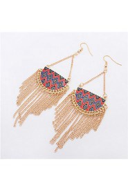 Stylish Atmosphere Semicircular Roman Earrings