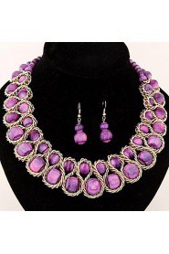 Jewelry Set Women's Daily Jewelry Sets Imitation Pearl / Alloy Earrings / Necklaces Gold