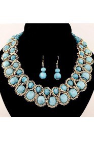 Jewelry Set Women's Daily Jewelry Sets Imitation Pearl / Alloy Earrings / Necklaces Gold