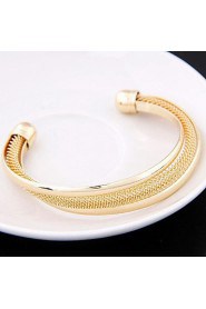 Women's Simple Alloy Cuff Bracelet