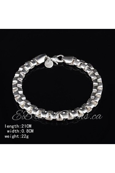 Fashion Sterling Silver Plated Women's Bracelet