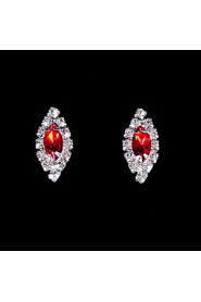 Alloy Wedding/Party Jewelry Set With Diamond/Rhinestone