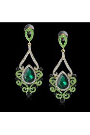 New pendientes Fashion India Style Crystal and Rhinestone Drop Earrings for Women Jewelry Earring (More Colors)