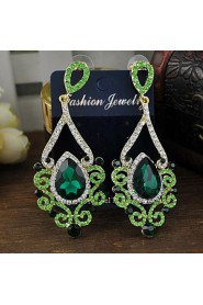 New pendientes Fashion India Style Crystal and Rhinestone Drop Earrings for Women Jewelry Earring (More Colors)