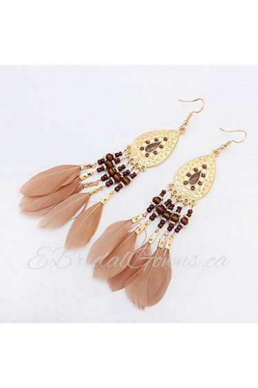 Mix Colors Long Tassel Drop Earrings FashionBig Earrings Jewelry For Women Satement Accessories