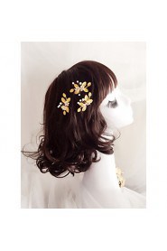 Women's / Flower Girl's Alloy / Imitation Pearl Headpiece-Wedding / Special Occasion Hair Pin 1 Piece