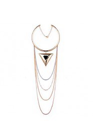 Women's Alloy Necklace Daily Non Stone