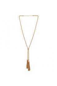 Women's Alloy Necklace Daily Non Stone