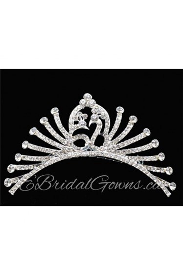 Women's Rhinestone / Crystal / Alloy Headpiece-Wedding / Special Occasion Tiaras 1 Piece