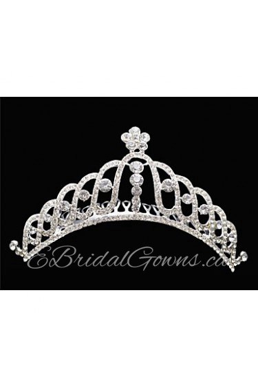 Women's Rhinestone / Crystal / Alloy Headpiece-Wedding / Special Occasion Tiaras 1 Piece