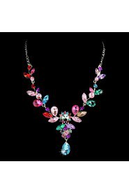 Jewelry Set Women's Birthday / Gift / Party / Special Occasion Jewelry Sets Alloy Rhinestone / Cubic Zirconia Necklaces / EarringsAs the