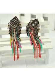 Drop Earrings Women Alloy Earring