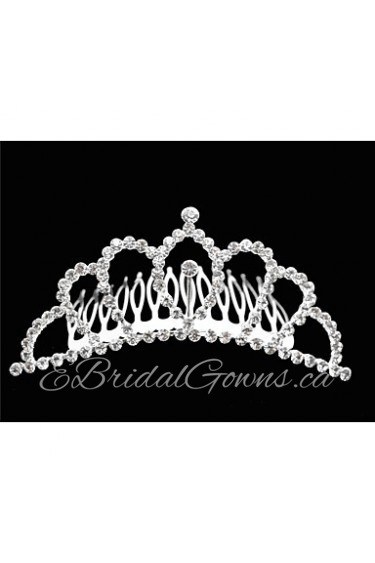 Women's Rhinestone / Crystal / Alloy Headpiece-Wedding / Special Occasion Tiaras 1 Piece