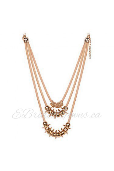 Women's Alloy Necklace Daily Acrylic